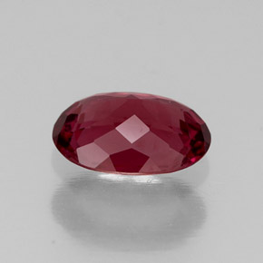 1,22 ctw natürlicher roter Rhodolith, Oval Schliff, VVS