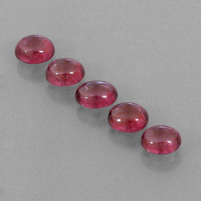  ct natürliche roter Rhodolith-Edelsteine, Transparent, Transparent / Lichtdurchlässig