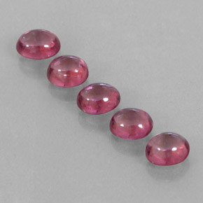  ct natürliche roter Rhodolith-Edelsteine, Transparent, Transparent / Lichtdurchlässig