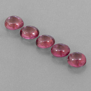  ct natürliche roter Rhodolith-Edelsteine, Transparent, Transparent / Lichtdurchlässig