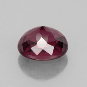 2,87 ctw natürlicher roter Rhodolith, Oval Schliff, VS-SI
