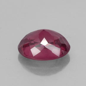 2,57 ctw natürlicher roter Rhodolith, Oval Schliff, VS