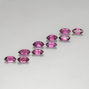  ct natürliche roter Rhodolith-Edelsteine, Marquise, VVS-VS