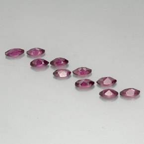  ct natürliche roter Rhodolith-Edelsteine, Marquise, VVS-VS