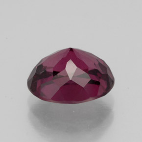 3,00 ctw natürlicher roter Rhodolith, Oval Schliff, VS