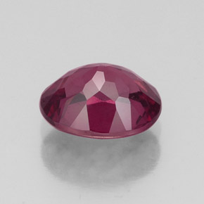 1,95 ctw natürlicher roter Rhodolith, Oval Schliff, VS