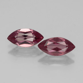  ct natürliche roter Rhodolith-Edelsteine, Marquise, VS