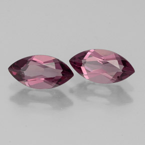  ct natürliche roter Rhodolith-Edelsteine, Marquise, VS