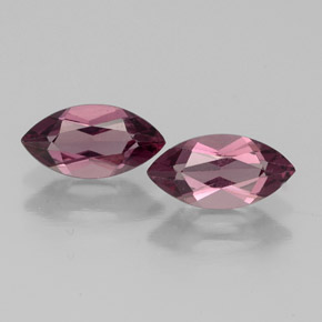  ct natürliche roter Rhodolith-Edelsteine, Marquise, VS