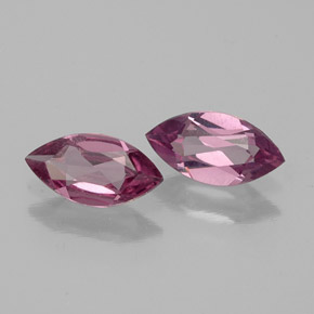  ct natürliche roter Rhodolith-Edelsteine, Marquise, VS