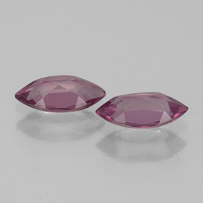  ct natürliche roter Rhodolith-Edelsteine, Marquise, VS