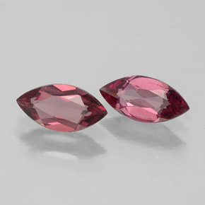  ct natürliche roter Rhodolith-Edelsteine, Marquise, VVS-VS