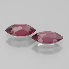  ct natürliche roter Rhodolith-Edelsteine, Marquise, VVS-VS