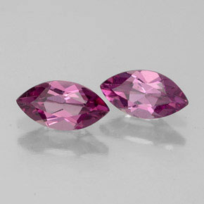  ct natürliche roter Rhodolith-Edelsteine, Marquise, VVS-VS