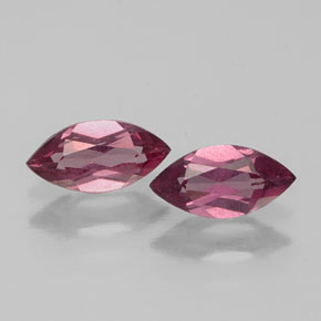  ct natürliche roter Rhodolith-Edelsteine, Marquise, VS