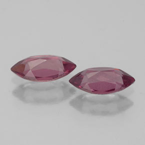  ct natürliche roter Rhodolith-Edelsteine, Marquise, VS