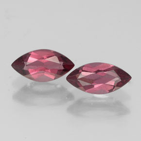  ct natürliche roter Rhodolith-Edelsteine, Marquise, VS