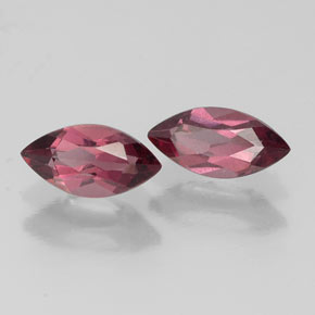  ct natürliche roter Rhodolith-Edelsteine, Marquise, VS