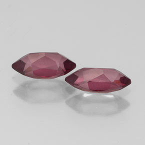  ct natürliche roter Rhodolith-Edelsteine, Marquise, VS
