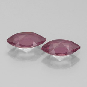  ct natürliche Himbeerrot Rhodolith-Granat-Edelsteine, Marquise, VS