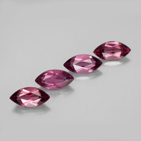  ct natürliche roter Rhodolith-Edelsteine, Marquise, VS