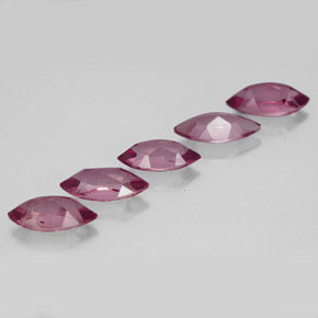  ct natürliche roter Rhodolith-Edelsteine, Marquise, VVS-VS