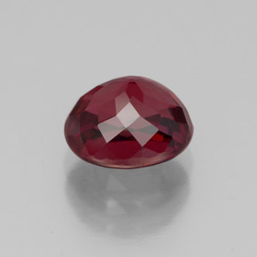 2,68 ctw natürlicher roter Rhodolith, Oval Schliff, VS