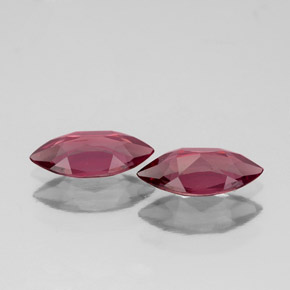  ct natürliche Himbeerrot Rhodolith-Granat-Edelsteine, Marquise, VS