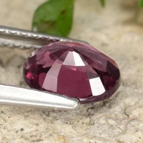 9,17 ctw natürlicher tieflila Rhodolith-Granat, Oval, VS