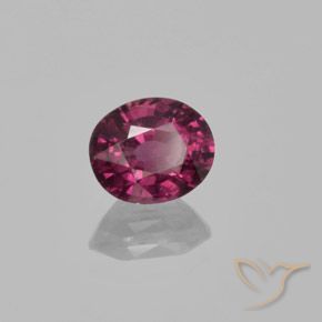 9,17 ctw natürlicher Himbeerrot Rhodolith-Granat, Oval, VS