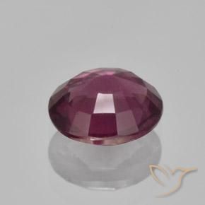 1,60 ctw natürlicher purpurfarbener Rhodolith, Oval Schliff, VS