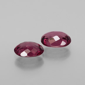 ct natürliche Himbeerrot Rhodolith-Granat-Edelsteine, Oval Schliff, VS