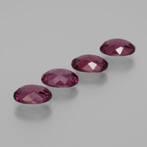  ct natürliche Himbeerrot Rhodolith-Granat-Edelsteine, Oval Schliff, VS