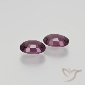 1.90 ct natürliche Mittelrot Rhodolith-Granat-Edelsteine, Oval, VS