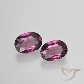1.95 ct natürliche Traube Rhodolith-Granat-Edelsteine, Oval, VS