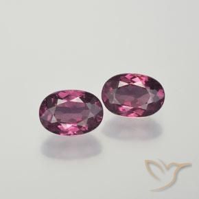 1.99ctw Natürlicher Magenta-Rosa Rhodolith-Granat, Oval, VS