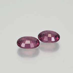 1,88 ct natürliche Magenta-Rosa Rhodolith-Edelsteine, Oval Schliff, VS