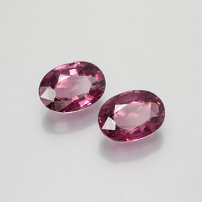  ct natürliche Himbeerrot Rhodolith-Granat-Edelsteine, Oval Schliff, VVS-VS