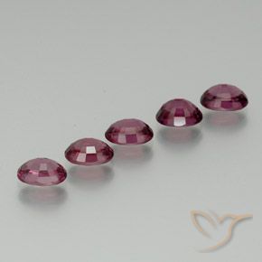 5.40 ct natürliche Rosa Beere Lila Rhodolith-Granat-Edelsteine, Oval, VS