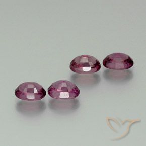 4.72 ct natürliche Himbeerrot Rhodolith-Granat-Edelsteine, Oval, VS
