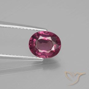 1.64ct Natürlicher Magenta-Rosa Rhodolith-Granat, Oval, VS
