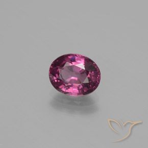 9,17 ctw natürlicher Tiefes Magenta-Pink Rhodolith-Granat, Oval, VS