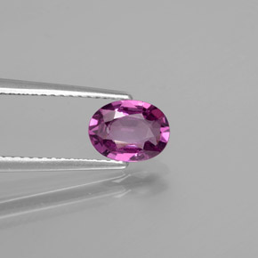 9,17 ctw natürlicher Himbeerrot Rhodolith-Granat, Oval Schliff, VS