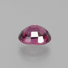 1,62 ctw natürlicher purpurfarbener Rhodolith, Oval Schliff, VS-SI
