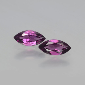  ct natürliche roter Rhodolith-Edelsteine, Marquise, VS