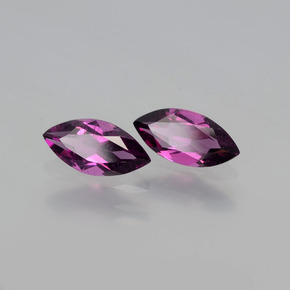  ct natürliche roter Rhodolith-Edelsteine, Marquise, VS