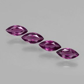  ct natürliche roter Rhodolith-Edelsteine, Marquise, VS