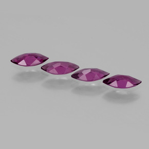  ct natürliche Himbeerrot Rhodolith-Granat-Edelsteine, Marquise, VS
