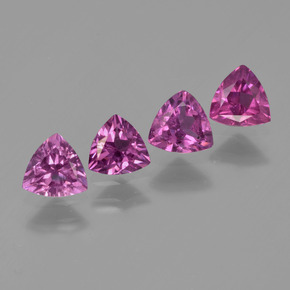  ct natürliche roter Rhodolith-Edelsteine, Trillion, VS