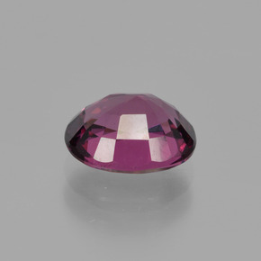 1,89 ctw natürlicher roter Rhodolith, Oval Schliff, VS